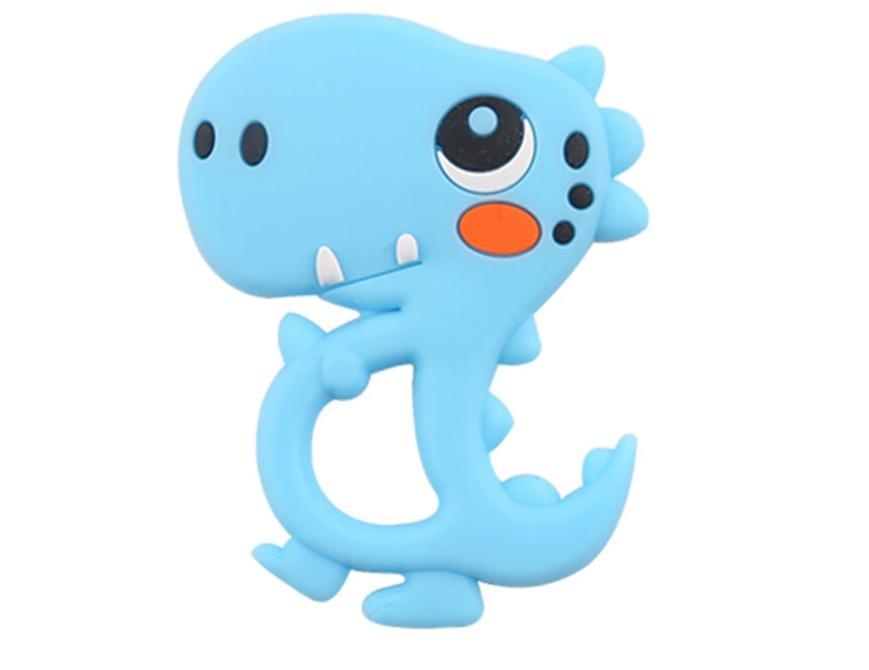 Baby Teether Silicone Rabbit Food Grade Bunny Teether Nursing Teething Accessories Silicone Animal Teether For Kids and Baby
