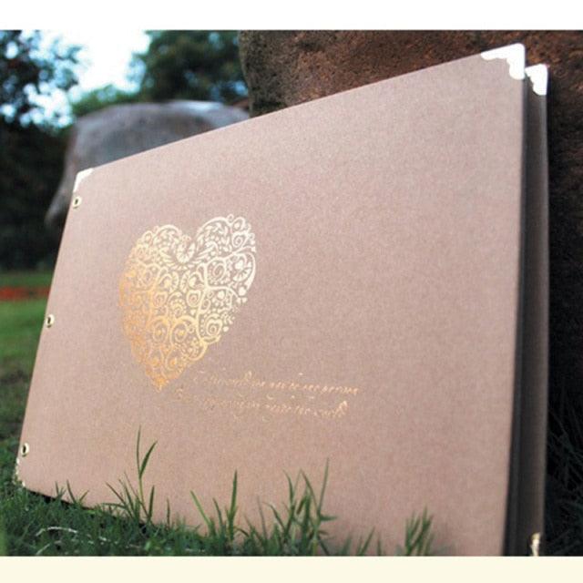 10 Pages DIY Album Scrapbook Our Story Series Handmade Photo Albums for Lover Baby Wedding Stickers Scrapbooking Home Decor House Decoration DIY Memorable Gifts For Loved Ones