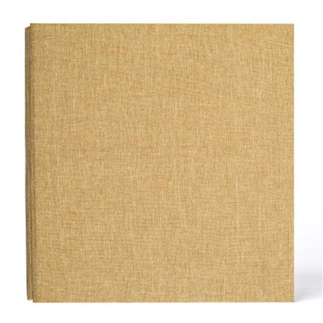 16-inch 20 Pages Self Adhesive Photo Album DIY Scrapbook Rustic Linen Cloth Cover Personalize Album for Wedding Memory Album Home Decor House Decoration DIY Memorable Gifts For Loved Ones