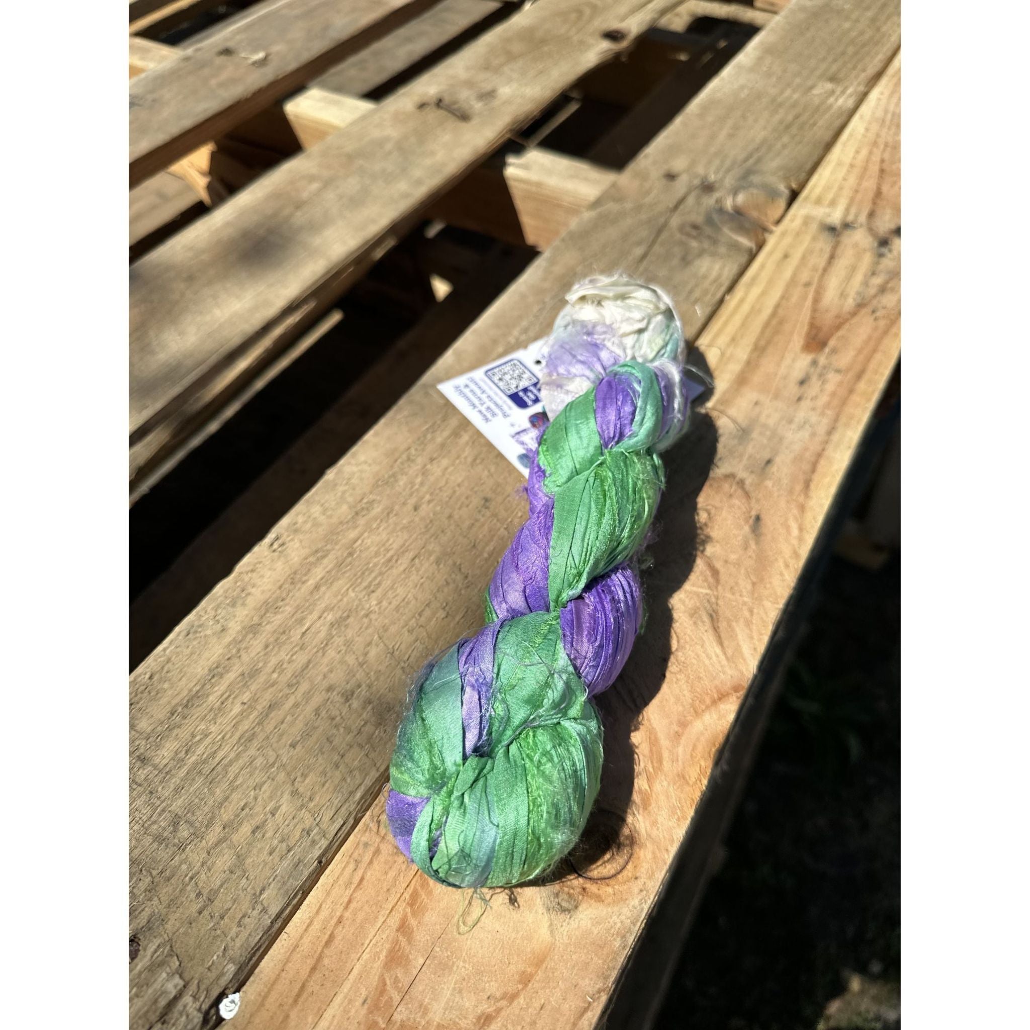 Artisan Recycled Sari Ribbon – Sari Treasures in Every Strand