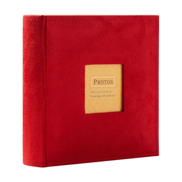 1Pc 4 Colors Holds Photos Slip In Memo Photo Album Family Memory Notebook Picture Albums 200 Photos For Photographs Albums Book Scrapbook Paper Baby Family Scrapbook Albums