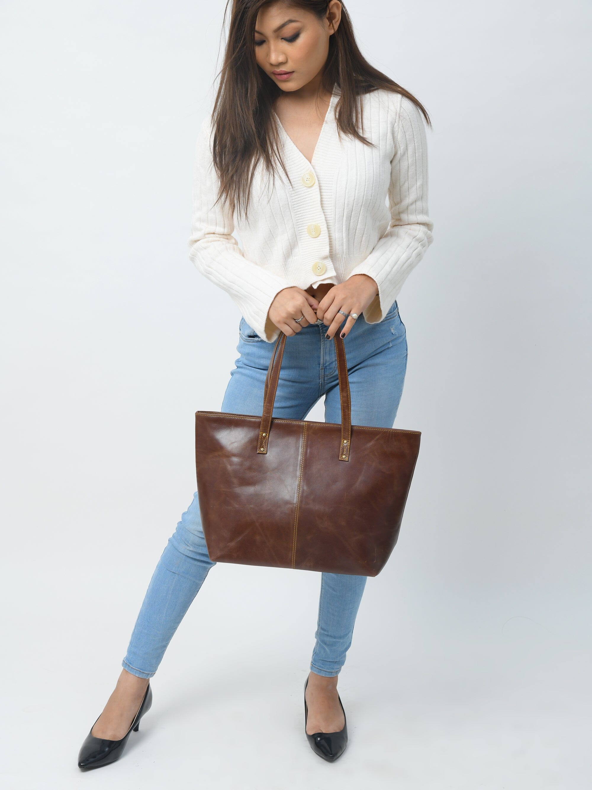 Kim & Blair Combo - Dark Brown