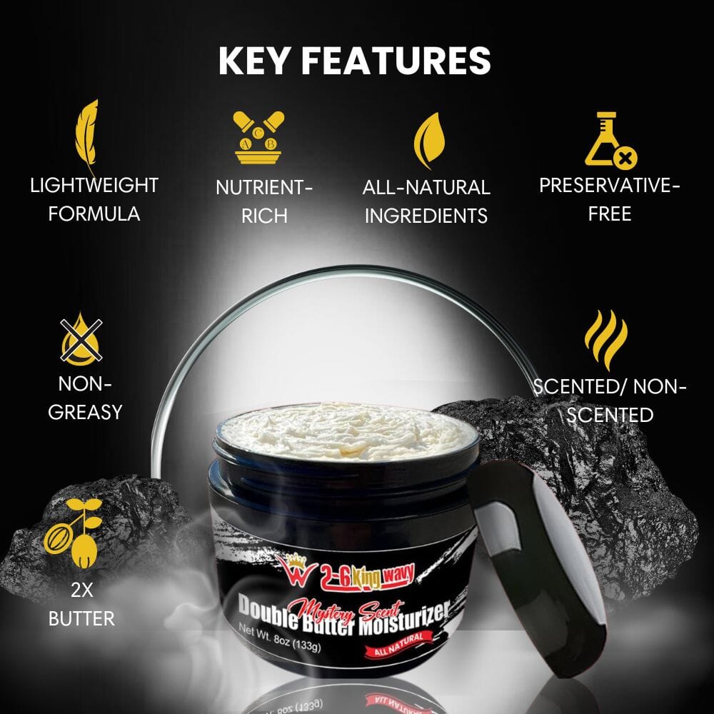 Double Butter Hair Moisturizer for Dry, Coarse Hair