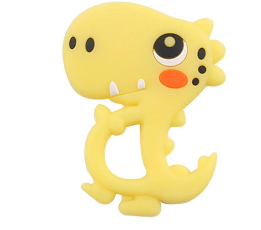 Baby Teether Silicone Rabbit Food Grade Bunny Teether Nursing Teething Accessories Silicone Animal Teether For Kids and Baby
