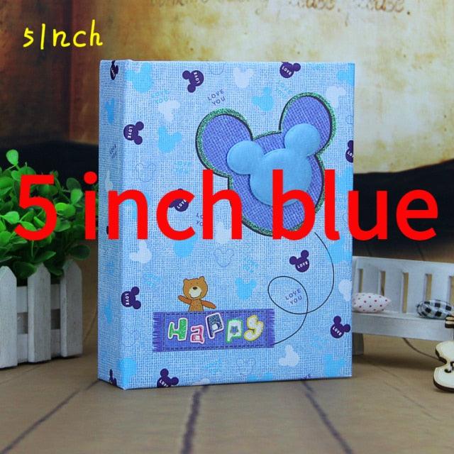 5 Inch 200photos 7 inch 100photos Insert Pockets Children Album Cartoon Interleaf Handmade DIY Photo Albums Birthday Gift Family Scrapbook Albums Family Anniversary Gift For Couple