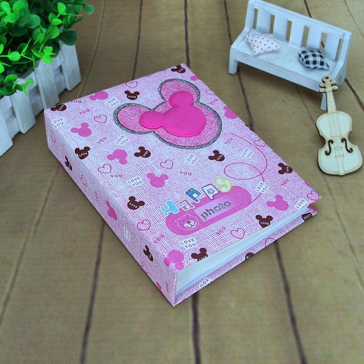 5 Inch 200photos 7 inch 100photos Insert Pockets Children Album Cartoon Interleaf Handmade DIY Photo Albums Birthday Gift Family Scrapbook Albums Family Anniversary Gift For Couple