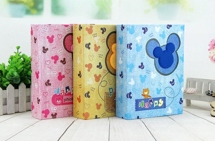 5 Inch 200photos 7 inch 100photos Insert Pockets Children Album Cartoon Interleaf Handmade DIY Photo Albums Birthday Gift Family Scrapbook Albums Family Anniversary Gift For Couple