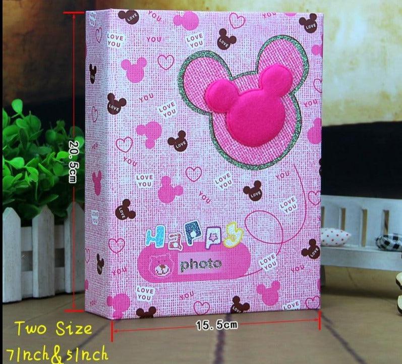 5 Inch 200photos 7 inch 100photos Insert Pockets Children Album Cartoon Interleaf Handmade DIY Photo Albums Birthday Gift Family Scrapbook Albums Family Anniversary Gift For Couple