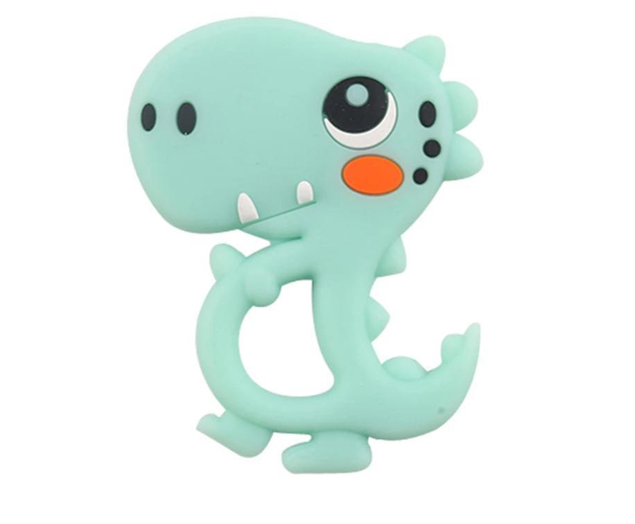 Baby Teether Silicone Rabbit Food Grade Bunny Teether Nursing Teething Accessories Silicone Animal Teether For Kids and Baby