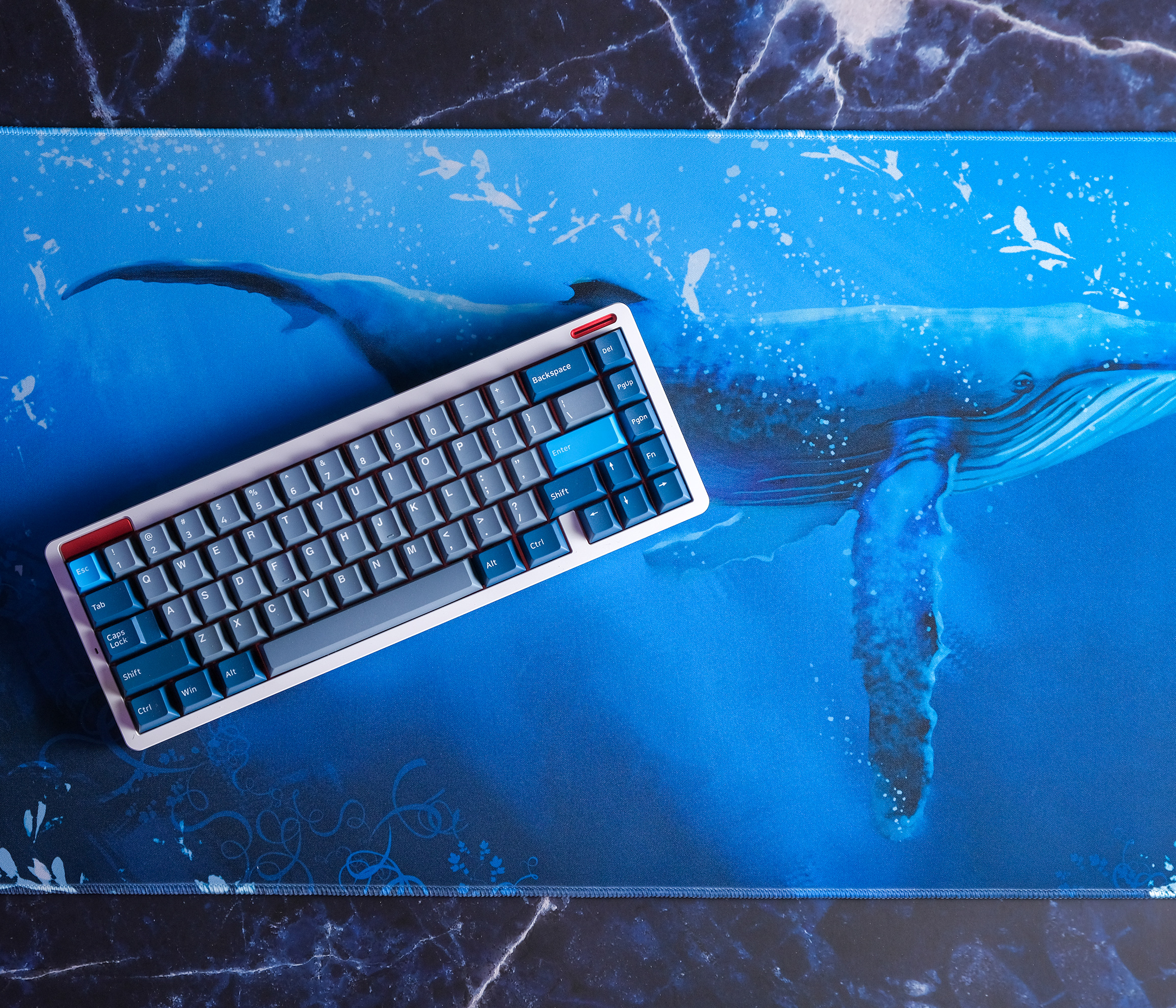 Blue Whale Desk Mat