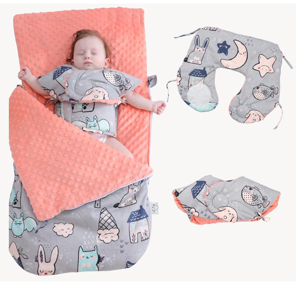 Newborn Baby Envelope Cocoon Model Sleeping Bag Infant Boy Girl Kids Sleep sack Swaddle Blanket For Baby Kids