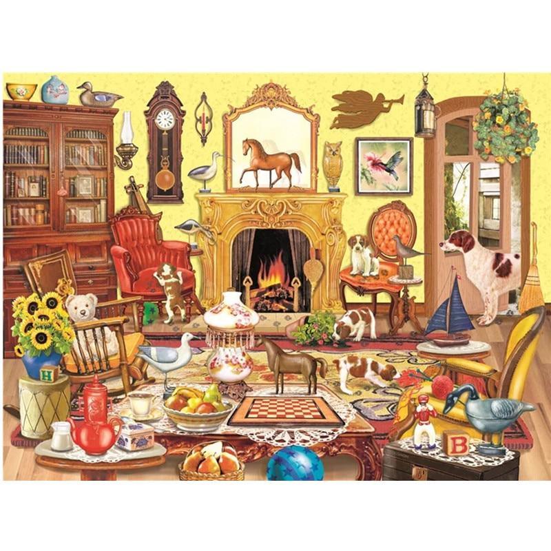 Puzzle 1000 Pieces AdultPaper Puzzle For Educational Toys 1000 Pieces New Puzzle World Popular Travel Desitnation Toy For Children Great for Gift