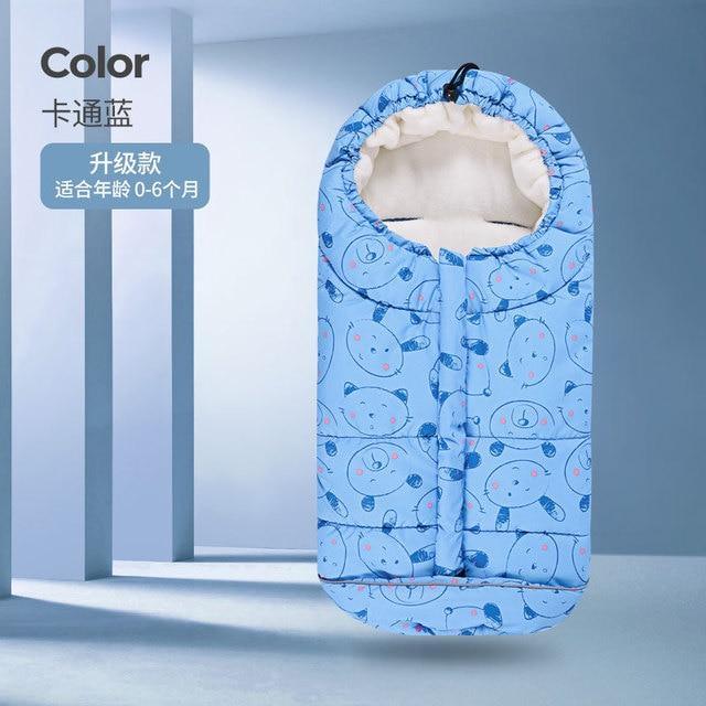 Newborn Winter Warm Baby Sleeping Bag Sleep sack For Stroller for Baby Sleep Sack Thickening Dual-use For Baby Kids