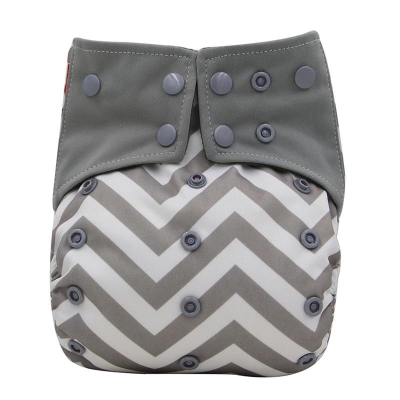 All-In-One Cloth Diaper for Baby Bamboo Charcoal Eco-friendly Baby Cloth Diaper