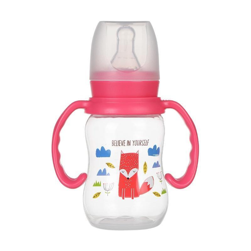 Baby Durable Infant Nursing Bottle Feeding Cup With Grip High Quality Nipple Baby Feeding Bottle