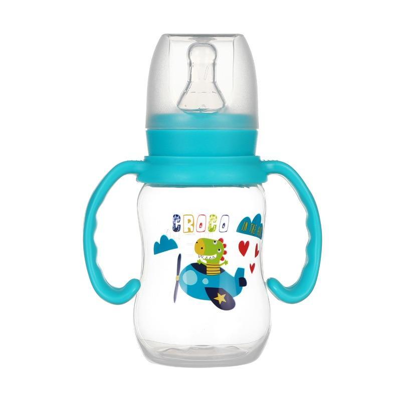 Baby Durable Infant Nursing Bottle Feeding Cup With Grip High Quality Nipple Baby Feeding Bottle