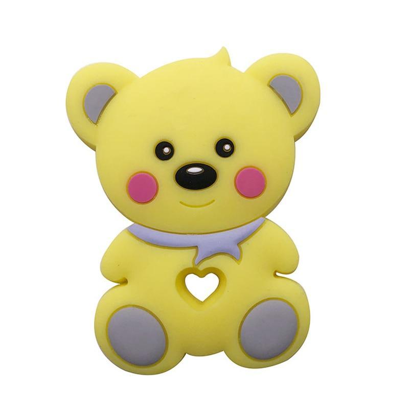 Food Grade Silicone Teethers Animal Fox Koala Teether Baby Silicone Chew Charms Kids Teething Gift Toddler Toys