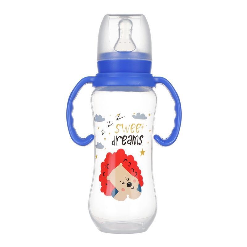 Baby Durable Infant Nursing Bottle Feeding Cup With Grip High Quality Nipple Baby Feeding Bottle