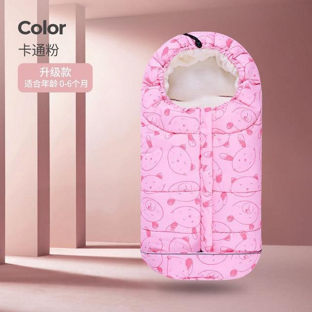 Newborn Winter Warm Baby Sleeping Bag Sleep sack For Stroller for Baby Sleep Sack Thickening Dual-use For Baby Kids
