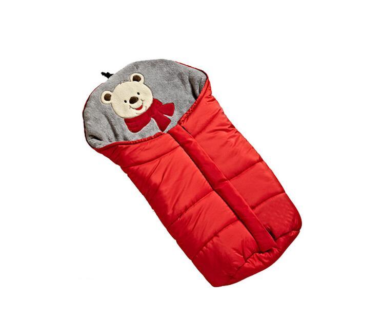 Newborn Winter Warm Baby Sleeping Bag Sleep sack For Stroller for Baby Sleep Sack Thickening Dual-use For Baby Kids