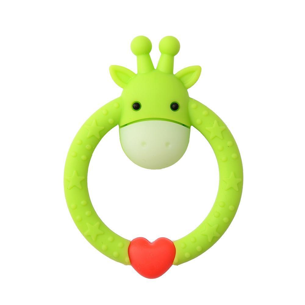 Cute Animal Baby Silicone Teether Child Supplies Baby Nursing Dental Care Child Sucking Toy Perfect For Kids And Parents