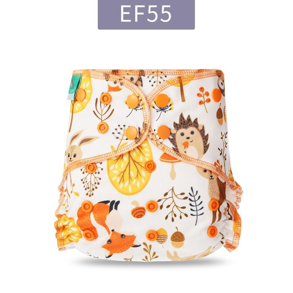 Baby Cloth Diaper Reusable Heavy Wetter Hybrid Waterproof Bamboo Washable Baby Nappy Diapers For Girls and Boys Baby
