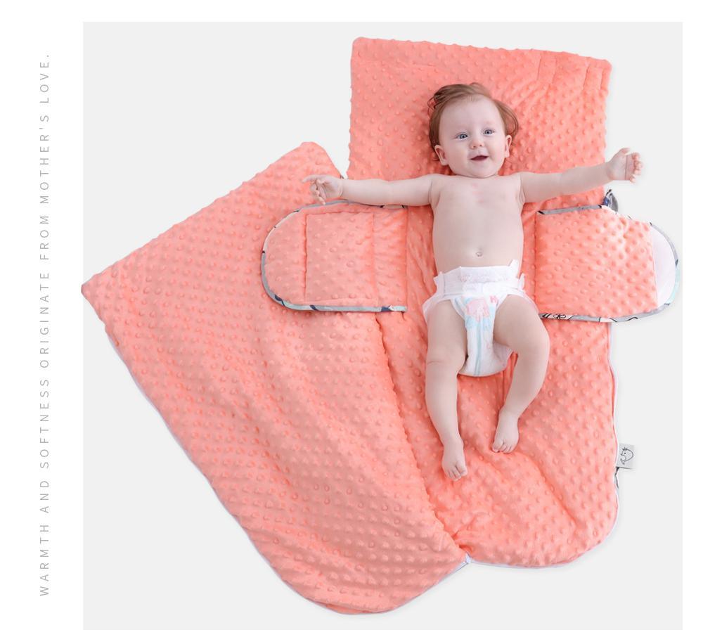 Newborn Baby Envelope Cocoon Model Sleeping Bag Infant Boy Girl Kids Sleep sack Swaddle Blanket For Baby Kids