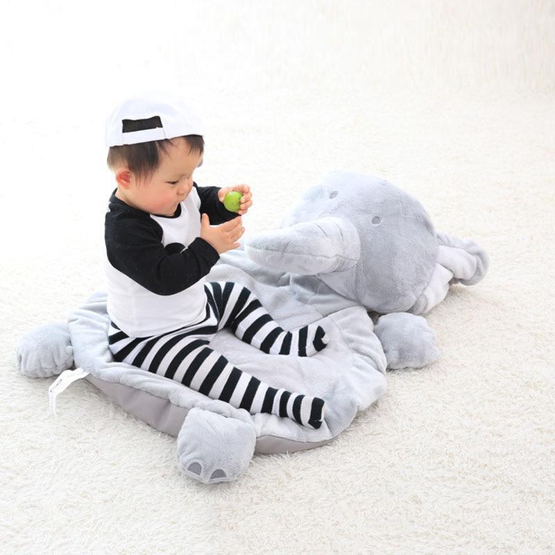 Modern Plush Climbing Carpet Play Mats Newborn Animal Play Mats Soft Sleeping Mat Cotton Elephant & Fox Carpet For Kids
