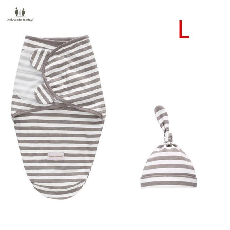 Baby Swaddle Blanket With Cap Swaddle Wrap Swaddling bag Baby Sleeping Bag