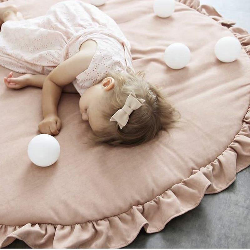 Baby Play Mat Infant Playmat Cotton Crawling Mat kids Game Rugs Children Room Floor Carpet Decorative Carpet For Photo Props For Kids