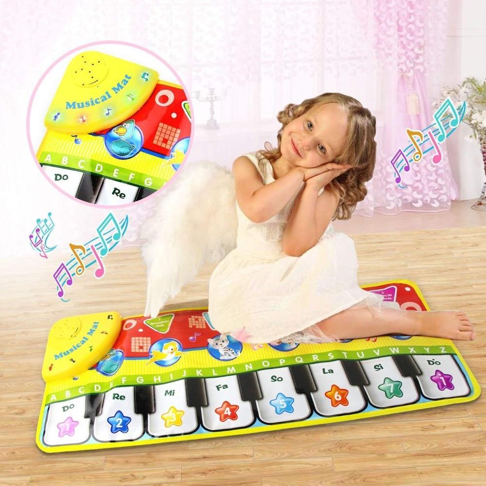 Trend Baby Piano Mats Music Carpets Children Touch Play Game Musical Carpet Mat Educational Toys Electronic Toy For Kids