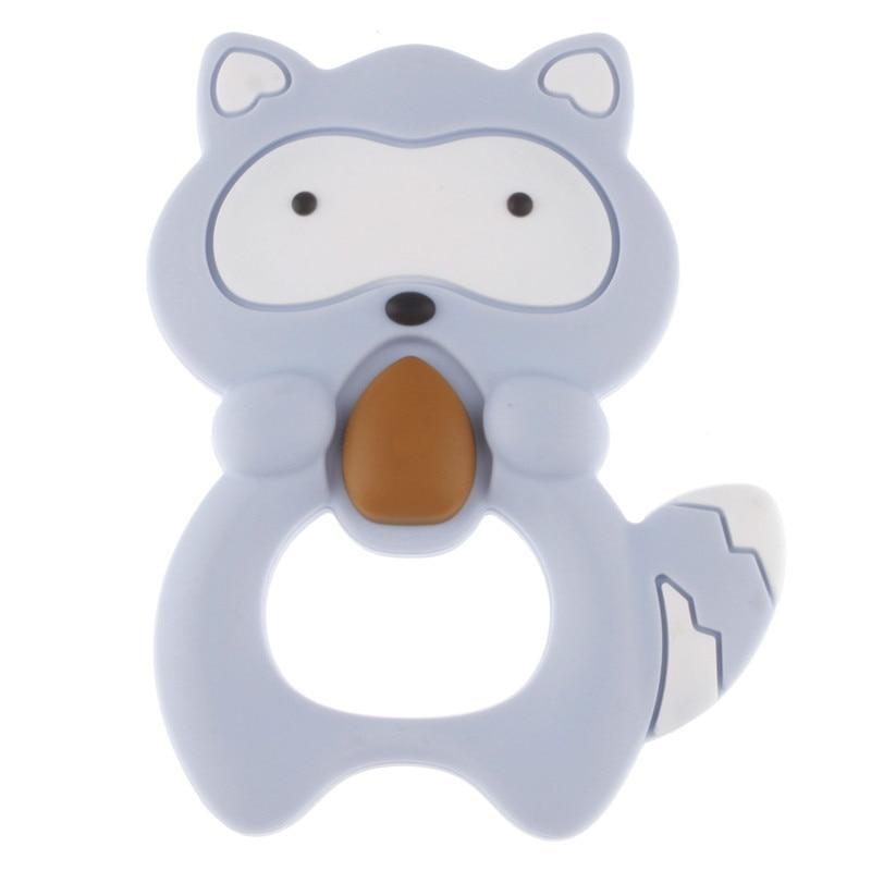 Unicorn Silicone Baby Teether Cartoon Animal BPA Free Rodents Teething Shower Gifts Koala Penguin Owl Fox For Kids