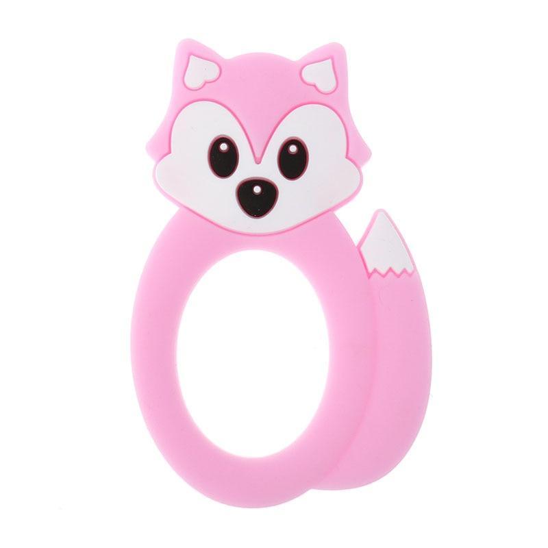 Unicorn Silicone Baby Teether Cartoon Animal BPA Free Rodents Teething Shower Gifts Koala Penguin Owl Fox For Kids