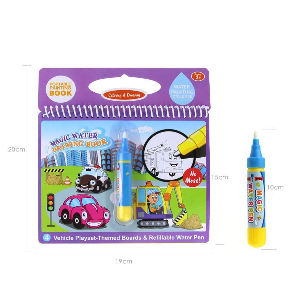 Magic Water Drawing Books Coloring Books Doodle & Magic Pen Painting Drawing Board Children Painting Toys Birthday Gifts