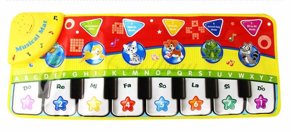 Trend Baby Piano Mats Music Carpets Children Touch Play Game Musical Carpet Mat Educational Toys Electronic Toy For Kids