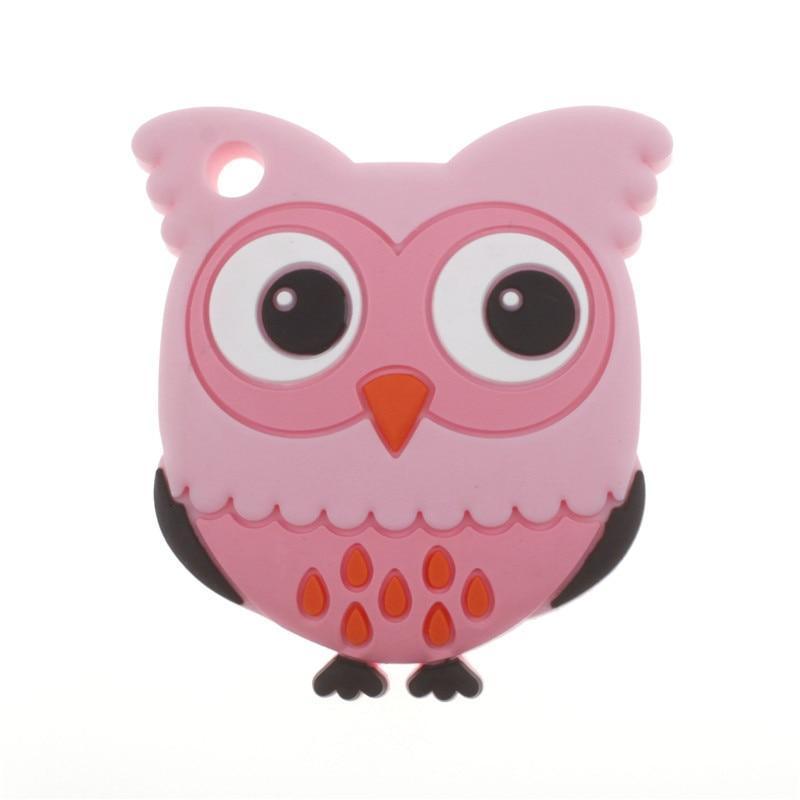 Unicorn Silicone Baby Teether Cartoon Animal BPA Free Rodents Teething Shower Gifts Koala Penguin Owl Fox For Kids
