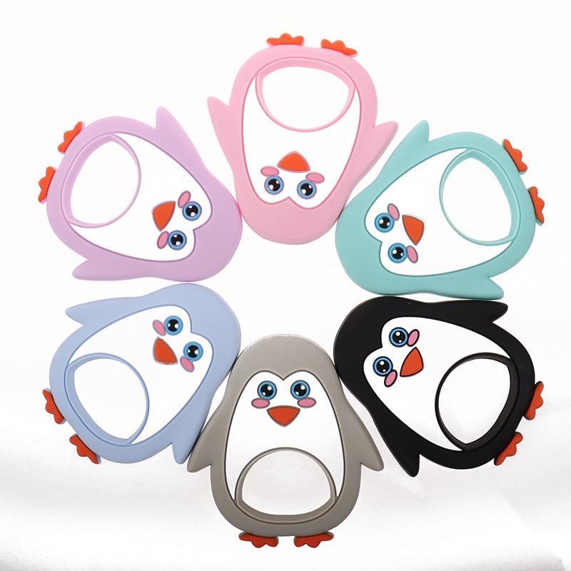 Unicorn Silicone Baby Teether Cartoon Animal BPA Free Rodents Teething Shower Gifts Koala Penguin Owl Fox For Kids