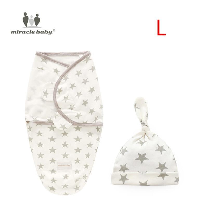 Baby Swaddle Blanket With Cap Swaddle Wrap Swaddling bag Baby Sleeping Bag