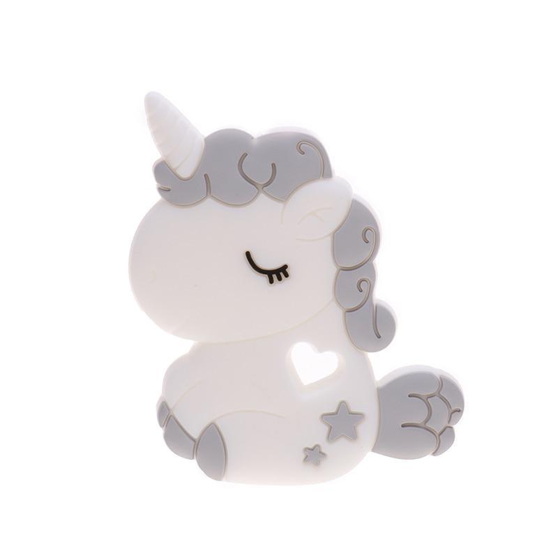 Unicorn Silicone Baby Teether Cartoon Animal BPA Free Rodents Teething Shower Gifts Koala Penguin Owl Fox For Kids