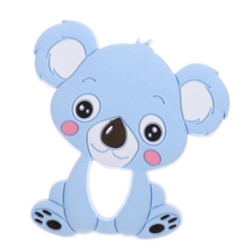 Unicorn Silicone Baby Teether Cartoon Animal BPA Free Rodents Teething Shower Gifts Koala Penguin Owl Fox For Kids