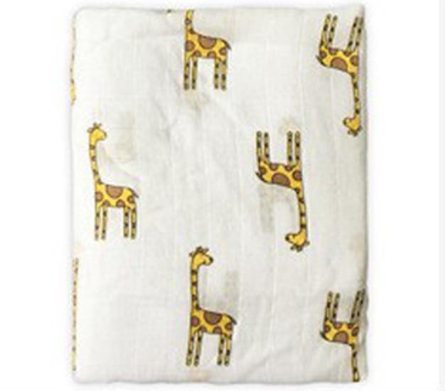 Newborn Swaddle Baby Multi-use Bamboo Cotton Blanket Infant Newborn Baby Wrap Blanket For Girls And Boys