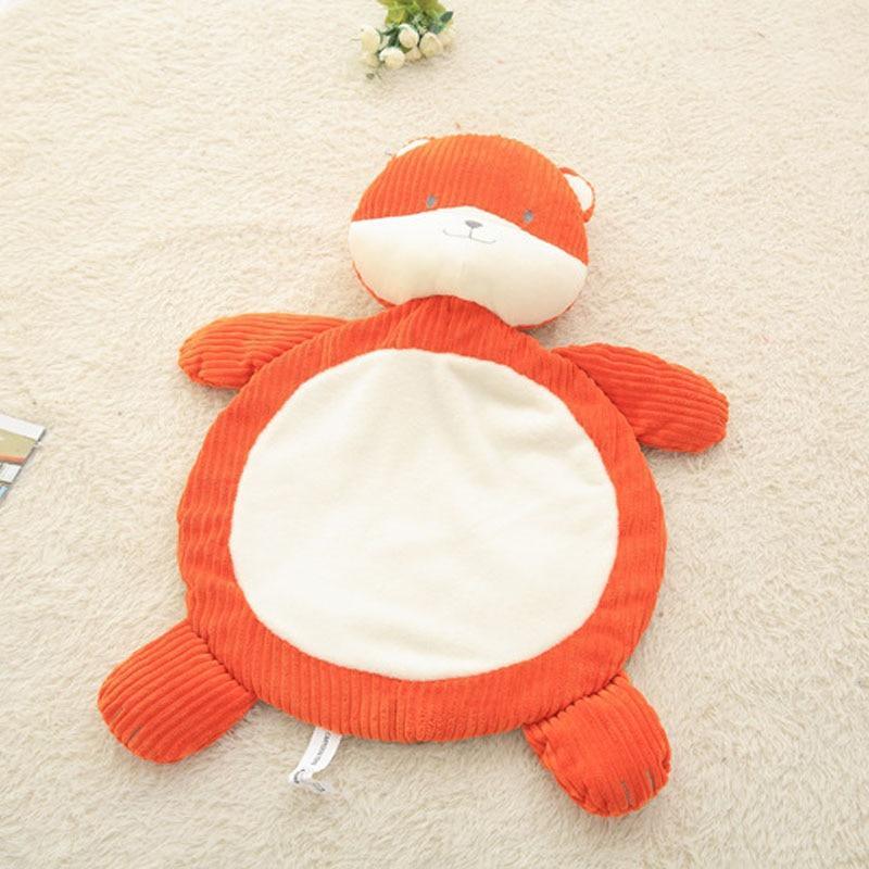 Modern Plush Climbing Carpet Play Mats Newborn Animal Play Mats Soft Sleeping Mat Cotton Elephant & Fox Carpet For Kids