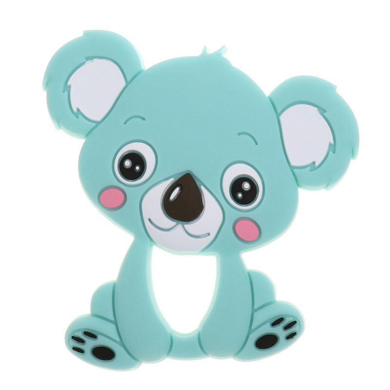 Unicorn Silicone Baby Teether Cartoon Animal BPA Free Rodents Teething Shower Gifts Koala Penguin Owl Fox For Kids