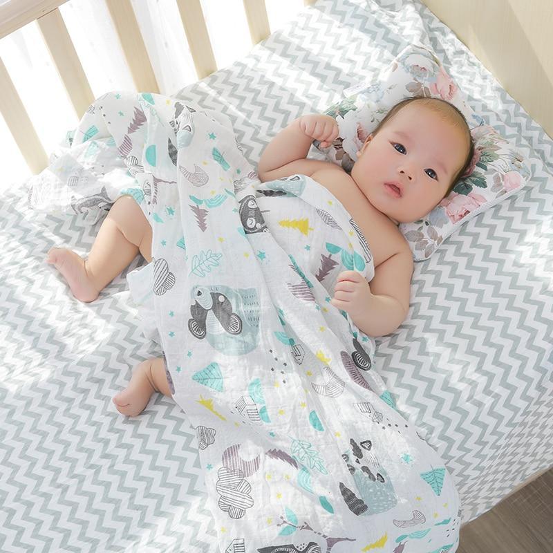Nursing Pillow For Baby Pillow Prevent Flat Head Shaping ,Baby Room Decoration In Modern Design WIth Animal Print