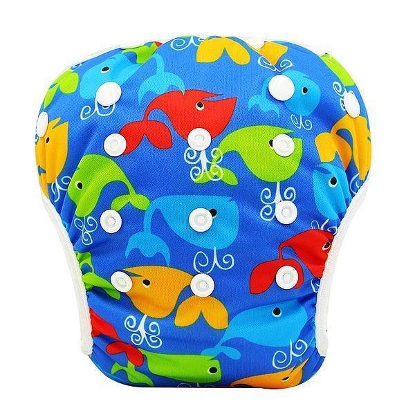 Baby Swimming Waterproof Adjustable Reusable Washable Cloth Pool Pant Diaper Cover