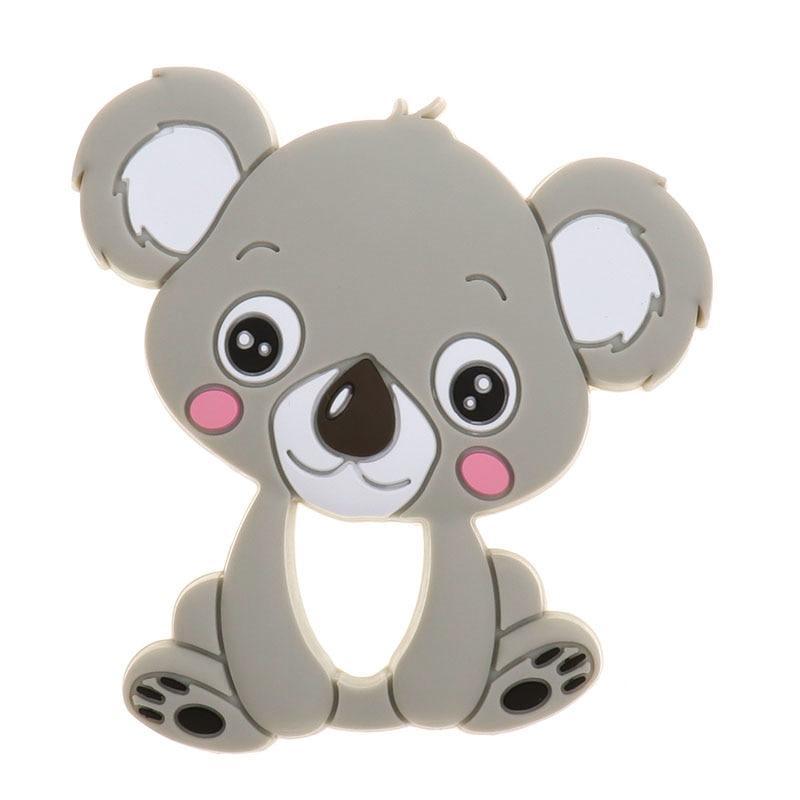Unicorn Silicone Baby Teether Cartoon Animal BPA Free Rodents Teething Shower Gifts Koala Penguin Owl Fox For Kids