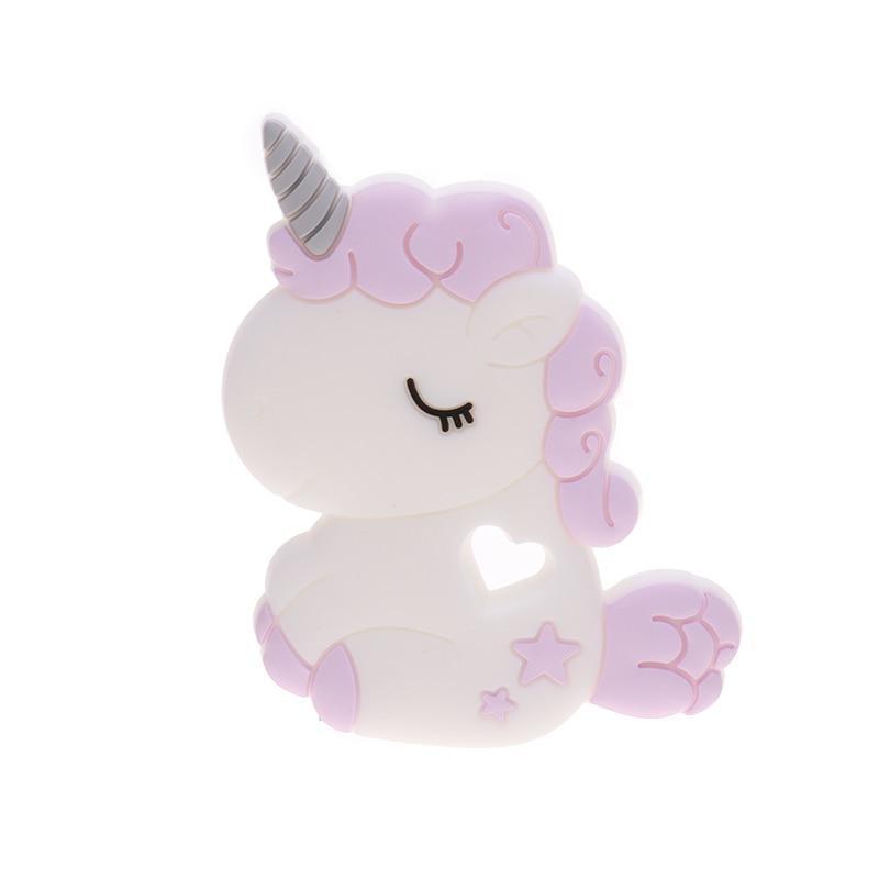 Unicorn Silicone Baby Teether Cartoon Animal BPA Free Rodents Teething Shower Gifts Koala Penguin Owl Fox For Kids