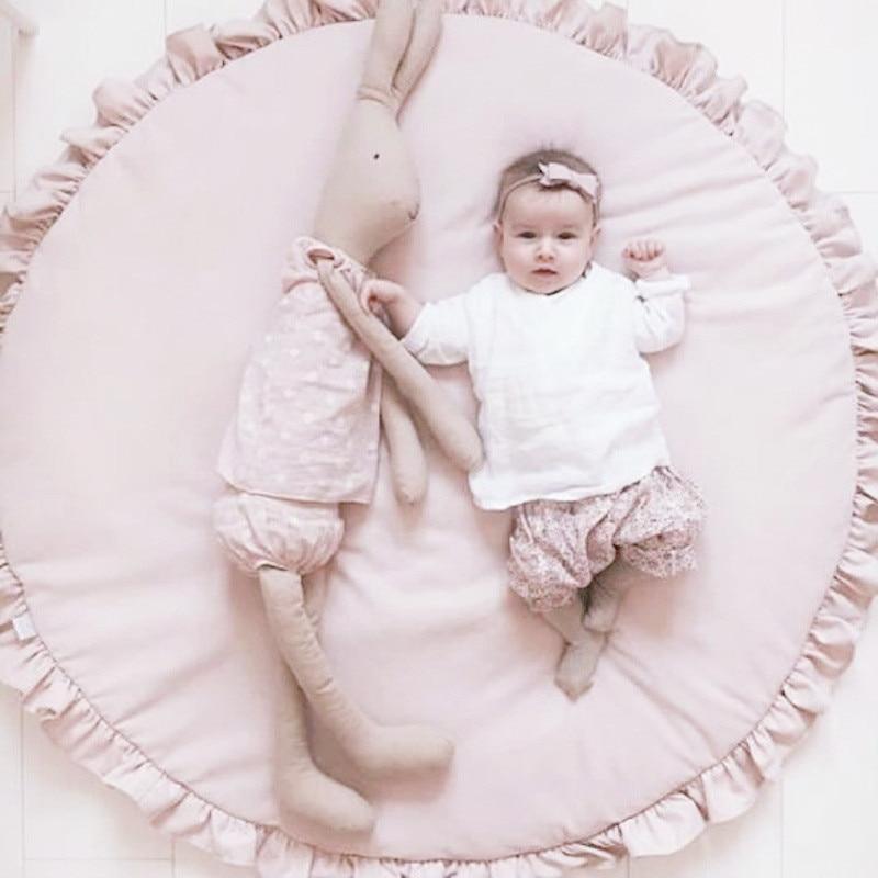 Baby Play Mat Infant Playmat Cotton Crawling Mat kids Game Rugs Children Room Floor Carpet Decorative Carpet For Photo Props For Kids