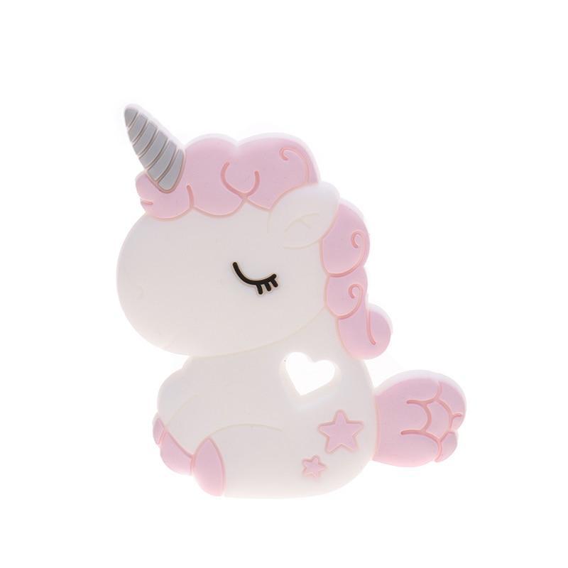 Unicorn Silicone Baby Teether Cartoon Animal BPA Free Rodents Teething Shower Gifts Koala Penguin Owl Fox For Kids