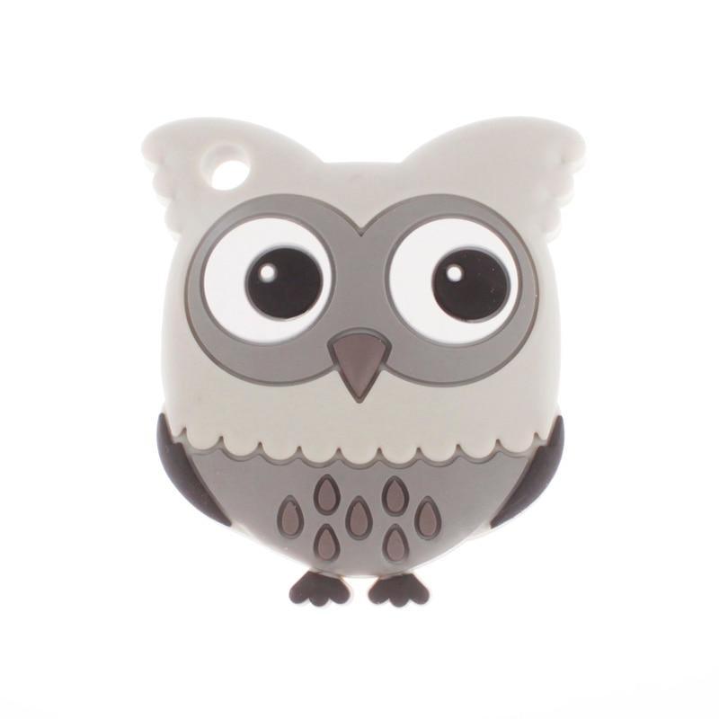 Unicorn Silicone Baby Teether Cartoon Animal BPA Free Rodents Teething Shower Gifts Koala Penguin Owl Fox For Kids